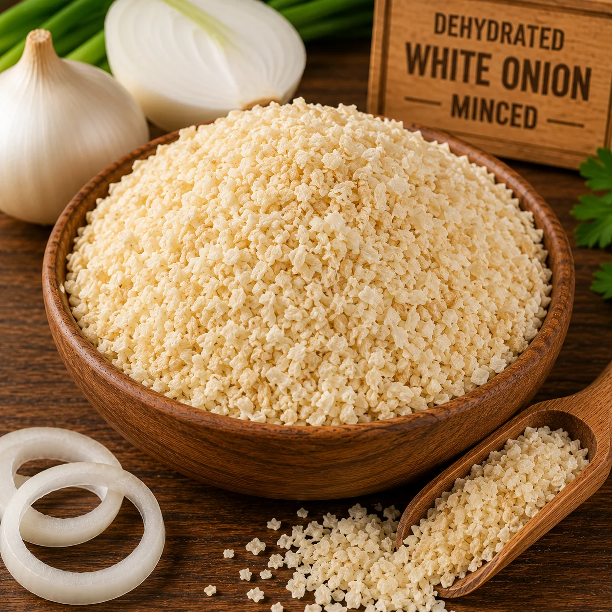 Dehydrated White Onion Minced
