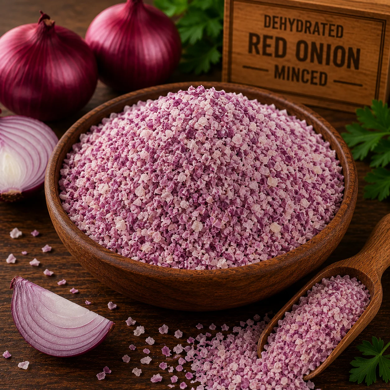 Dehydrated Red Onion Minced